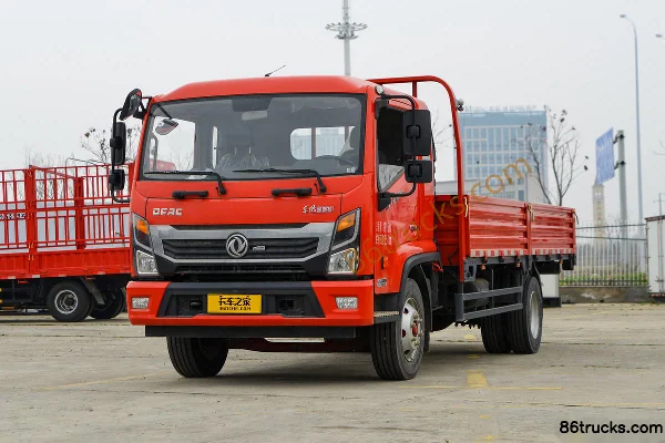 Dongfeng Kaipute Xingyun K7-L Comfort Edition 163hp 4X2(6 wheels) 4.8m Semi-row Flatbed Cargo Truck (China VI) Exterior (3) | 86Trucks