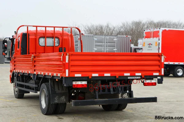 Dongfeng Kaipute Xingyun K7-L Comfort Edition 163hp 4X2(6 wheels) 4.8m Semi-row Flatbed Cargo Truck (China VI) Body (3) | 86Trucks