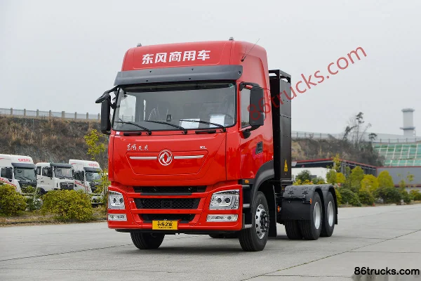 Dongfeng Commercial Vehicle Tianlong KL version standard 6X4(10 roues) tracteur routier électrique à batterie swap CATL 400kWh Extérieur (3)