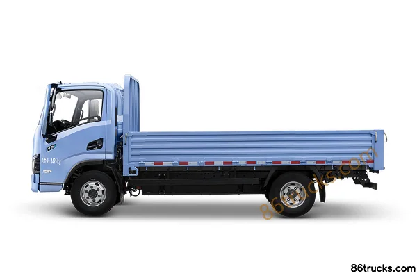 Yutong T3 Changxing Series Air Brake 4.18m Single Row Pure Electric Flatbed Light Truck Shenlan 100.46kWh 4X2(6 wheels) Exterior (2) | 86Tru