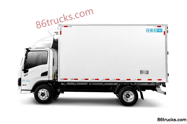 Yutong T3 Changxing Series Air Brake 4.08m Single Row Pure Electric Refrigerated Truck Shenlan 100.46kWh 4X2(6 wheels) Exterior (2) | 86Truc