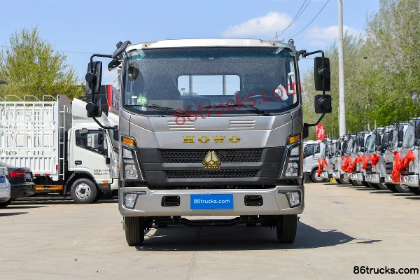 Sinotruk HOWO Hanjiang 151 hp 4X2(6 wheels) 3.85m half-cab flatbed light truck (WLY 8-speed) Exterior (2) | 86Trucks