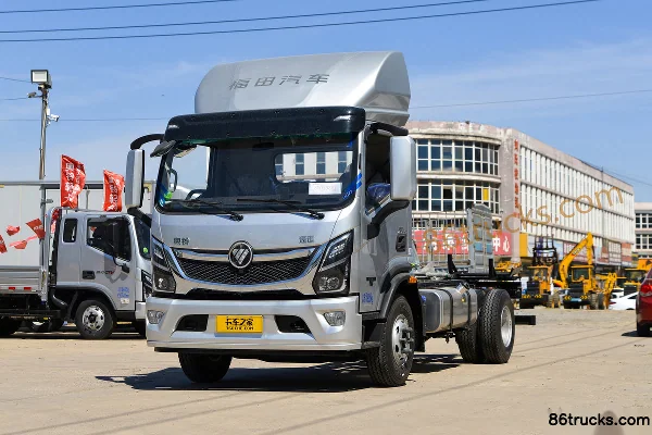 Foton Suyun Pro 2.5L diesel 163ch 4X2(6 roues) Fast Gear 10-speed 4.14m single-row van light truck Extérieur (3) | 86Trucks
