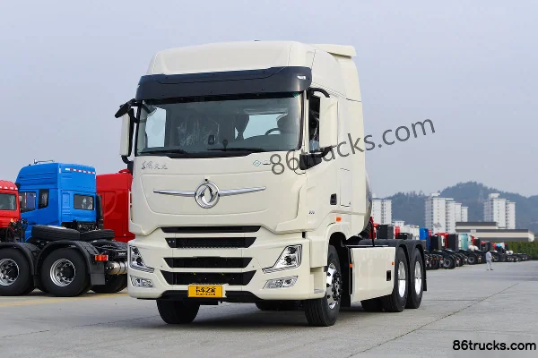 Dongfeng Commercial Vehicle Tianlong Flagship GX AMT Automatic Intelligent Tractor Truck 6X4(10 wheels) Exterior (3) | 86Trucks