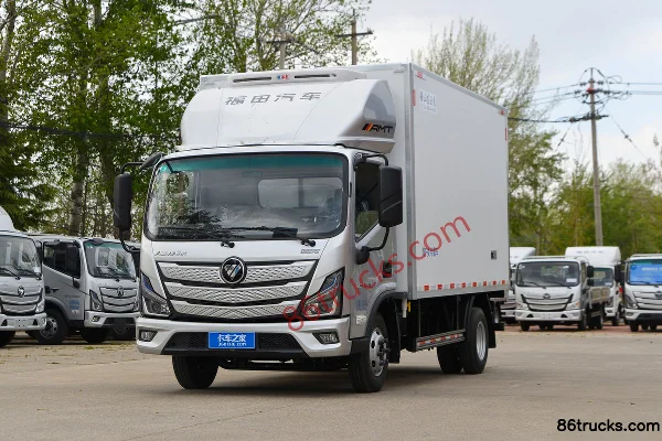 Foton S1 Changying 180 ch 4X2(6 roues) boîte AMT automatique camion frigorifique 4,08 m Extérieur (3) | 86Trucks