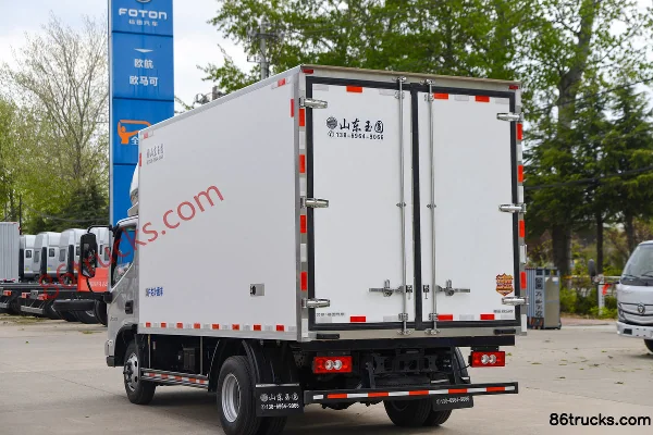 Foton S1 Changying 180 ch 4X2(6 roues) boîte AMT automatique camion frigorifique 4,08 m Carrosserie (3) | 86Trucks