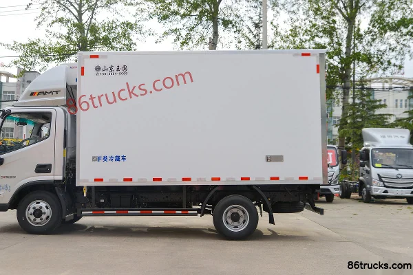 Foton S1 Changying 180 ch 4X2(6 roues) boîte AMT automatique camion frigorifique 4,08 m Carrosserie (2) | 86Trucks