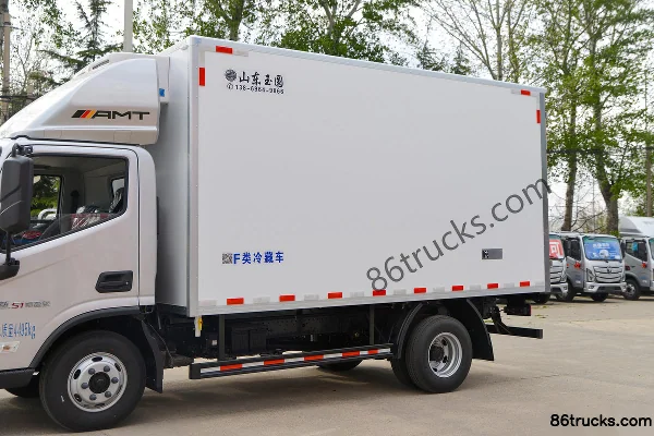 Foton S1 Changying 180 ch 4X2(6 roues) boîte AMT automatique camion frigorifique 4,08 m Carrosserie (1) | 86Trucks