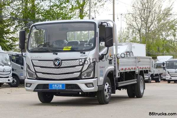 Foton Aumark S1 Series Southwest Version 156 hp 4X2(6 wheels) 4.17m Single Row Flatbed Light Truck Exterior (3) | 86Trucks