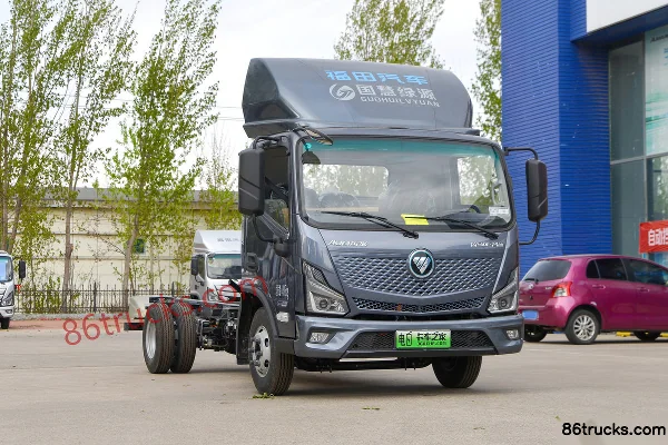 Foton Zhilan ES 4.17m Single Row Electric Stake Light Truck CATL 100.46kWh 4X2(6 wheels) Exterior