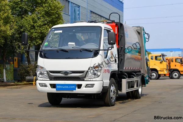 Foton Forland Xiaoka Zhixing 3 115 ch 4X2(6 roues) camion benne à compression (marque Chengli) Extérieur (3) | 86Trucks