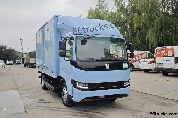 FARIZON Xingzhi H8E Huaneng H01 4.15m Single Row Pure Electric Battery Swap Van Light Truck Guoxuan 90.31kWh 4X2(6 wheel