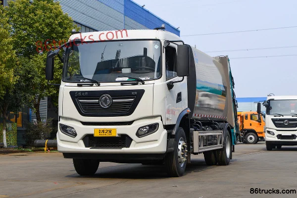 Dongfeng Tianjin KR 230 hp 4X2(6 wheels) Compactor Garbage Truck (Chengli Brand) Exterior (3) | 86Trucks
