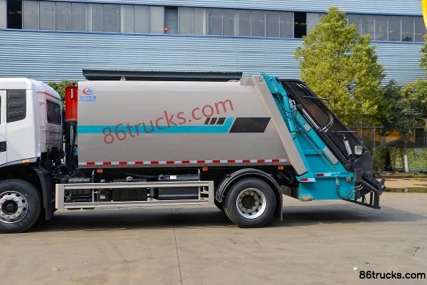 Dongfeng Tianjin KR 230 hp 4X2(6 wheels) Compactor Garbage Truck (Chengli Brand) Body (1) | 86Trucks