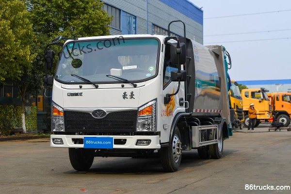 Sinotruk Warrior M1 137 ch 4X2(6 roues) 2,12 m camion à ordures compacteur (marque Chengli) Extérieur (3) | 86Trucks