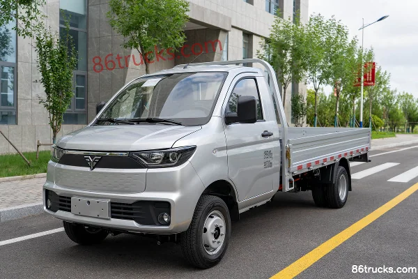 Leichi Ren T30 2025 Comfort Edition Hydraulic Brake 3.7m Single Row Pure Electric Flatbed Mini Truck Yiwei 55.06kWh 4X2(6 wheels) Exterior (