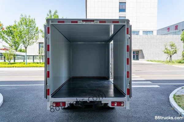 Leichi T30 2025 Confort Frein hydraulique 3,7 m cabine simple micro camion fourgon électrique pur EVE 55,06 kWh 4X2(6 roues) (1) | 86Trucks