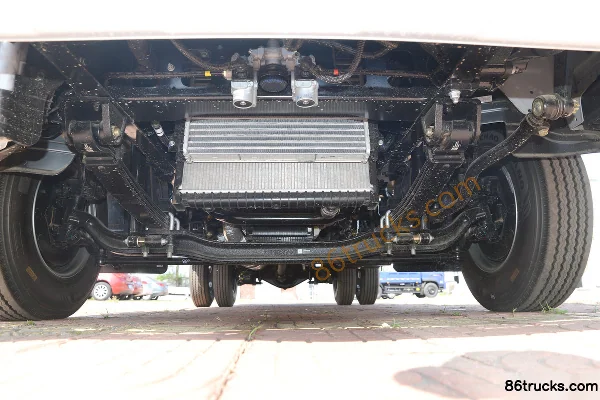Foton Times Leader G6 160 hp 4X2(6 wheels) 4.17m Single-row Flatbed Light Truck Chassis (1) | 86Trucks