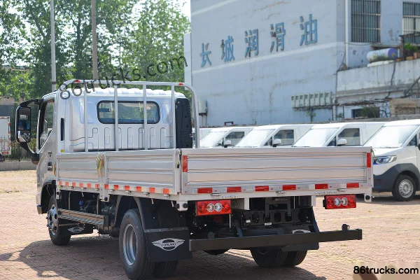 Foton Times Leader G6 160 hp 4X2(6 wheels) 4.17m Single-row Flatbed Light Truck Body (3) | 86Trucks