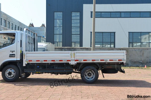 Foton Times Leader G6 160 hp 4X2(6 wheels) 4.17m Single-row Flatbed Light Truck Body (2) | 86Trucks