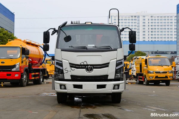 Feidi HX5 4X2(6 wheels) Plug-in Hybrid Compression Refuse Truck Exterior (2) | 86Trucks