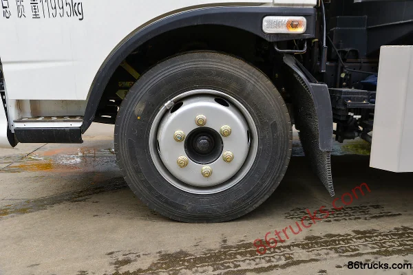 Feidi HX5 4X2(6 wheels) Plug-in Hybrid Compression Refuse Truck Chassis (1) | 86Trucks
