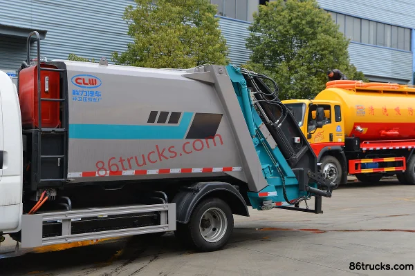 Feidi EF3 4X2(6 wheels) Electric Garbage Truck CATL 55.71kWh Body (1) | 86Trucks