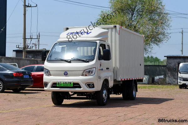 Foton M2 3.8m Medium Row Pure Electric Van Mini Truck Yiwei 66.53kWh 4X2(6 wheels) Exterior (3) | 86Trucks