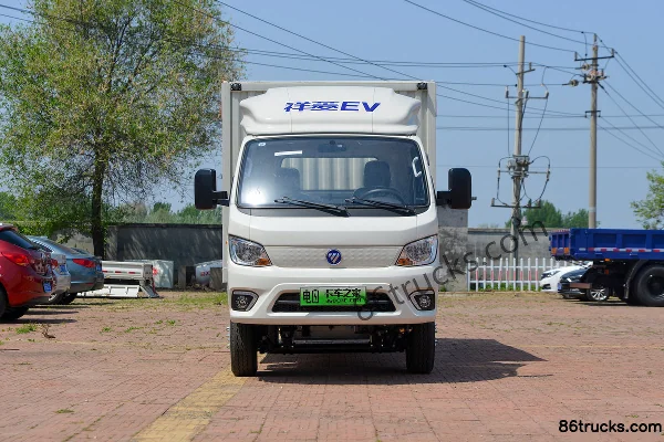 Foton M2 3.8m Medium Row Pure Electric Van Mini Truck Yiwei 66.53kWh 4X2(6 wheels) Exterior (2) | 86Trucks