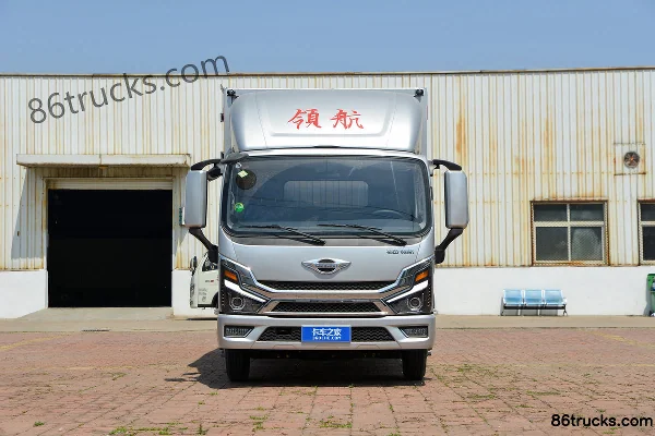 Shidai Linghang Big G 2L LNG 150 hp 4X2(6 wheels) WLY 6-speed 4.14m Single Row Enclosed Light Truck Exterior (2) | 86Trucks