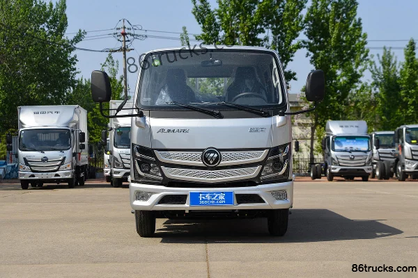 Foton X 125 hp 4X2(6 wheels) 3.17m Double Row Flatbed Light Truck Exterior (2) | 86Trucks