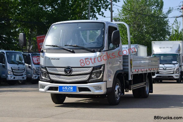 Foton Aumark X Dream Edition 122hp 4X2(6 wheels) 4.17m single-row flatbed light truck Exterior (3) | 86Trucks