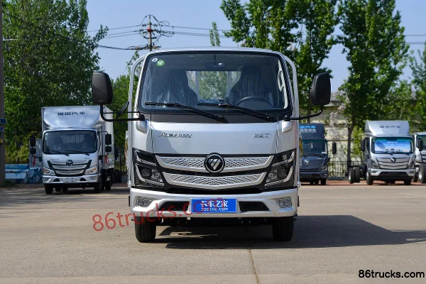 Foton Aumark X Dream Edition 122hp 4X2(6 wheels) 4.17m single-row flatbed light truck Exterior (2) | 86Trucks