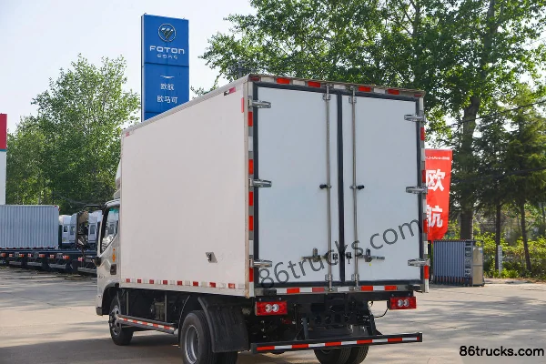 Foton Aumark S1 Zhiying Edition 163hp 4X2(6 wheels) AMT Automatic 4.08m Refrigerated Truck Body (3) | 86Trucks