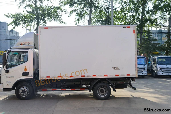 Foton Aumark S1 Zhiying Edition 163hp 4X2(6 wheels) AMT Automatic 4.08m Refrigerated Truck Body (2) | 86Trucks