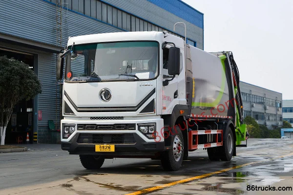 Dongfeng D9 240 ch 4X2(6 roues) camion de collecte des déchets (marque Chengli) Extérieur (3) | 86Trucks
