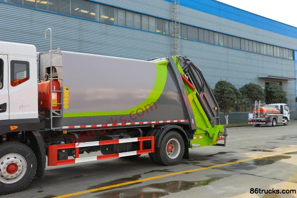 Dongfeng D9 240 ch 4X2(6 roues) camion de collecte des déchets (marque Chengli) Carrosserie (1) | 86Trucks