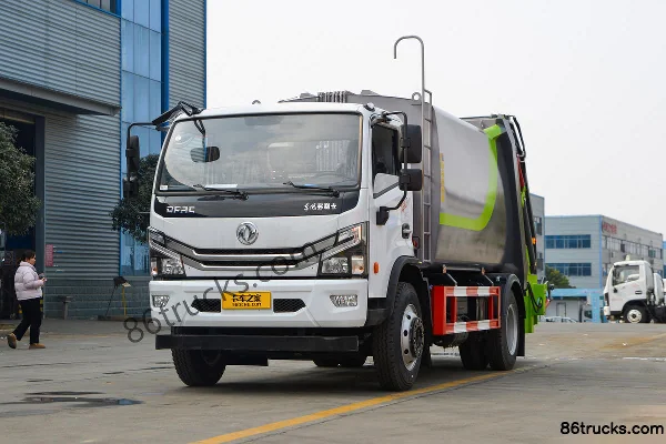 Dongfeng D7 165 ch 4X2(6 roues) camion à ordures (marque Chengli) Extérieur (3) | 86Trucks