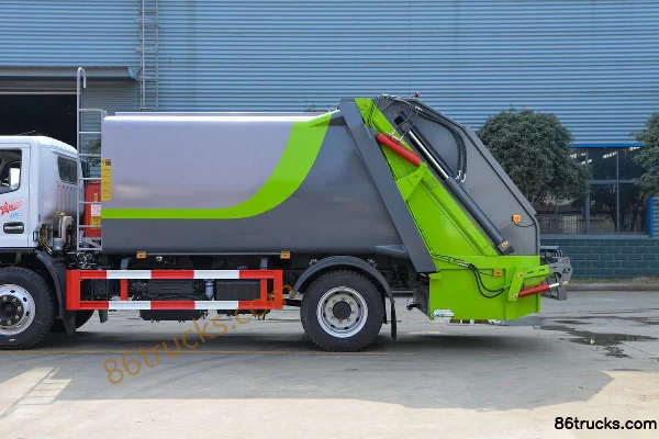 Dongfeng D7 165 ch 4X2(6 roues) camion à ordures (marque Chengli) Carrosserie (2) | 86Trucks