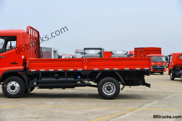 Dongfeng Kaipute K6-L Zhiyue Edition 163 hp 4X2(6 wheels) 4.2m Single Row Flatbed Light Truck (Beijing VI) Body (2) | 86Trucks