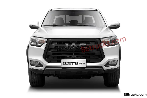 JAC T8 2025 édition Jinqing Elite 2T diesel 150 ch transmission manuelle 2 roues motrices pick-up double cabine standard Extérieur (2) | 86T