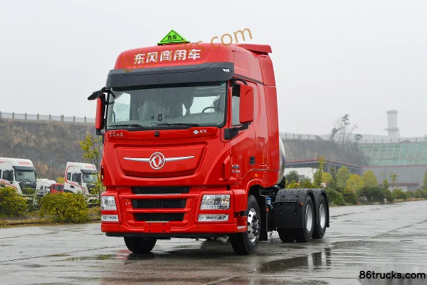 Tianlong Flagship KX Rongyao Edition 14.5L LNG 580 ch 6X4(10 roues) Eaton 12 rapports AMT automatique tracteur routier pour matières dangere