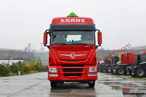 Tianlong Flagship KX Rongyao Edition 14.5L LNG 580 ch 6X4(10 roues) Eaton 12 rapports AMT automatique tracteur routier pour matières dangere
