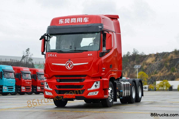 Dongfeng Commercial Vehicle Tianlong Flagship KX Classic Edition 465 hp 6X4(10 wheels) AMT Automatic Hazardous Material Tractor Truck (China