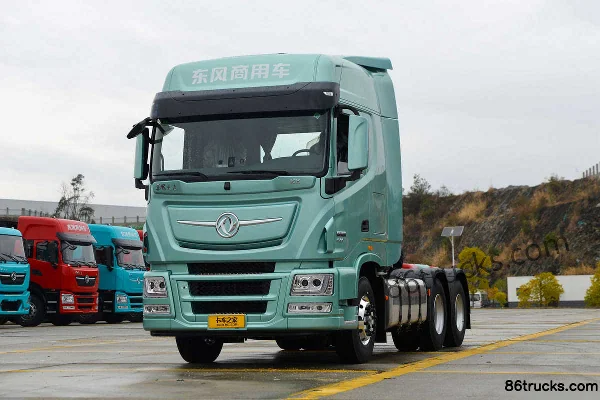 Dongfeng Tianlong Flagship KX Rongyao Edition 13.5L Diesel 630hp 6X4(10 wheels) Eaton 12-speed AMT Automatic Tractor Truck Exterior (3) | 86