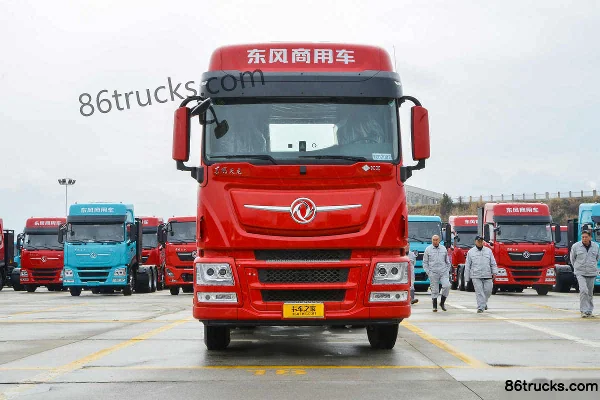 Dongfeng Commercial Vehicle Tianlong Flagship KX Rongyao Edition 570 hp 6X4(10 wheels) LNG automatic tractor truck (hydraulic retarder) Exte