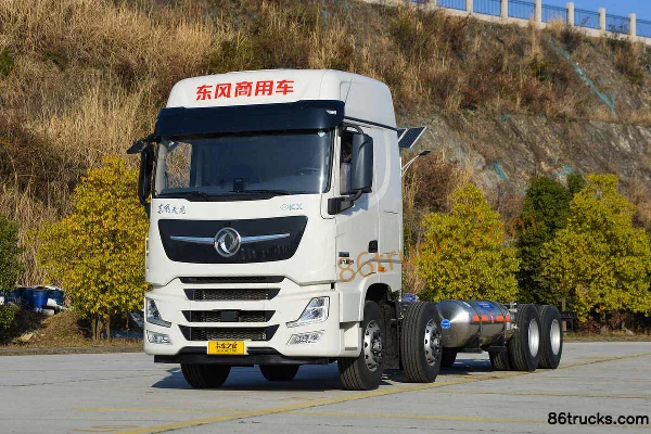 Dongfeng Commercial Vehicle Tianlong Flagship KX King Edition 12.5L Diesel 580 hp 8X4(12 wheels) Dongfeng 12-Speed AMT Automatic 9.4m Van Ca