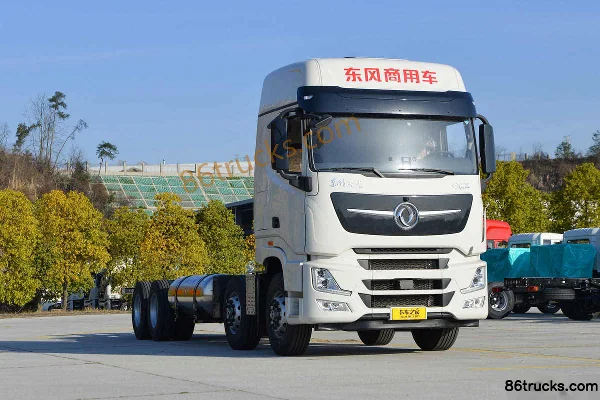 Dongfeng Commercial Vehicle Tianlong Flagship KX King Edition 12.5L Diesel 580 hp 8X4(12 wheels) Dongfeng 12-Speed AMT A