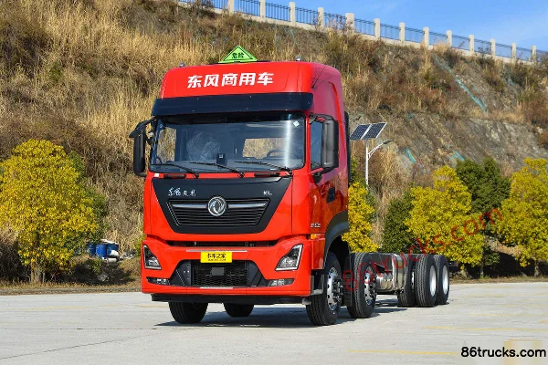 Dongfeng Commercial Vehicle Tianlong KL 350 ch 8X4(12 roues) fuel tanker truck (Chusheng brand) Extérieur (3) | 86Trucks