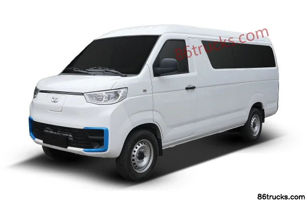 Kairui Jiangtun E7 2025 Passenger Entrepreneur Edition 9-Seat Electric Light Bus Kairui 50.38kWh Exterior (2) | 86Trucks